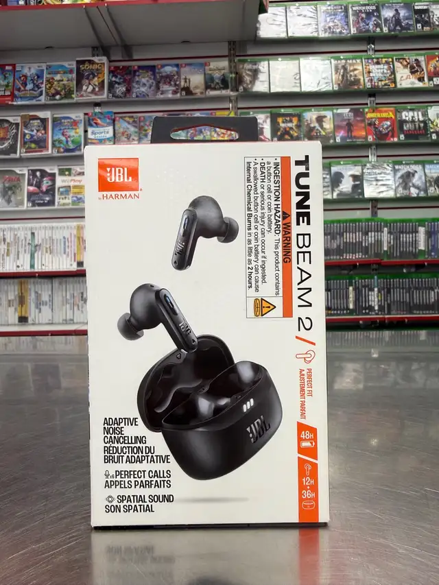 Écouteur Bluetooth JBL Tune Beam 2