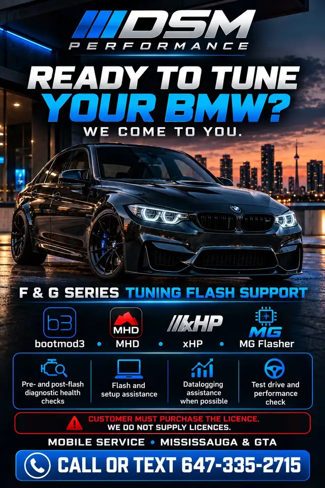 Ready to tune your BMW? We come to you!