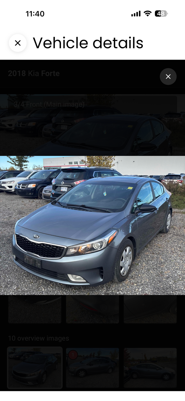 2018 Kia Forte Ex