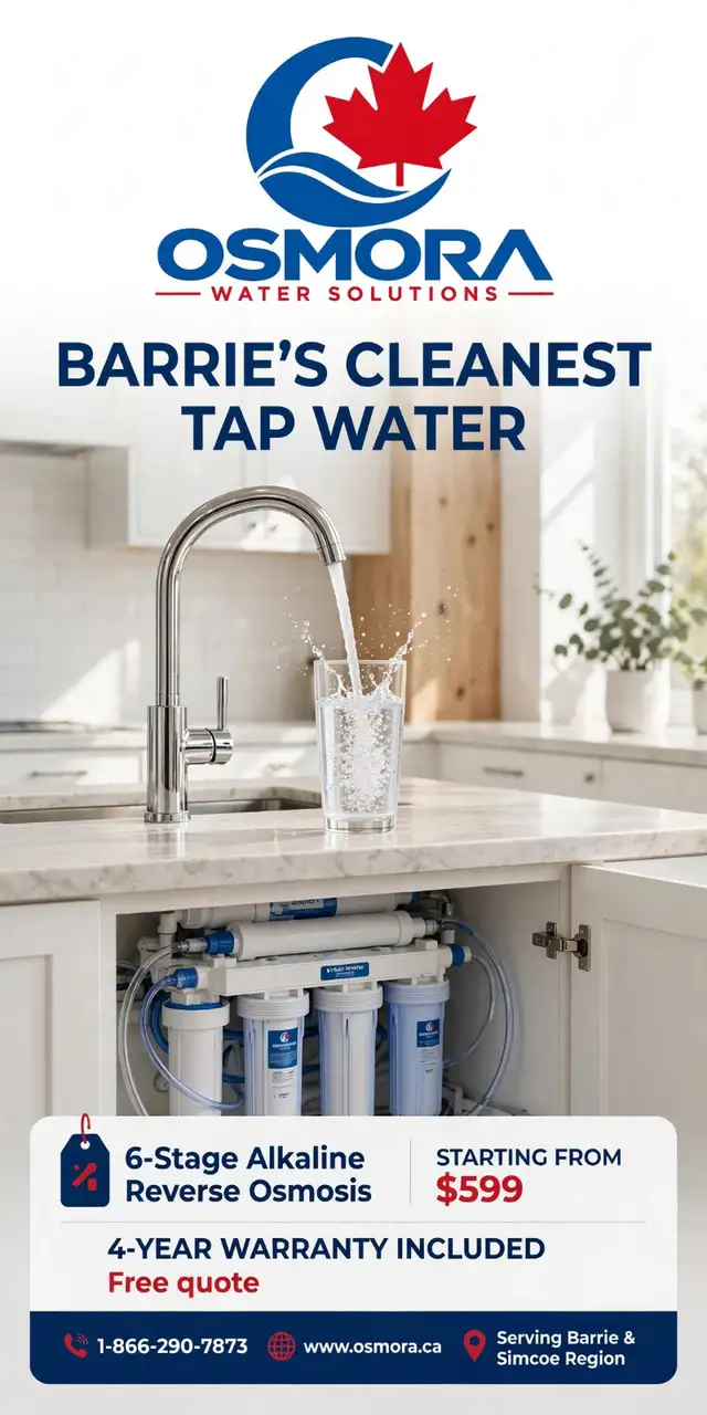 6-Stage Alkaline Reverse Osmosis System — From $599 Installed