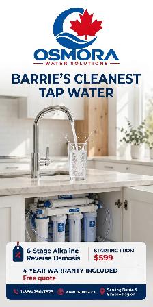 6-Stage Alkaline Reverse Osmosis System — From $599 Installed