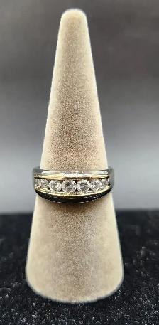 Men's 10k / 14k Gold Wedding Bands, Rings with Diamonds... - Photo 2