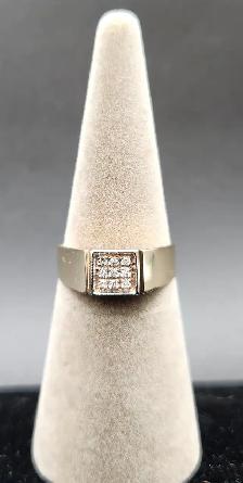 Men's 10k / 14k Gold Wedding Bands, Rings with Diamonds... - Photo 7