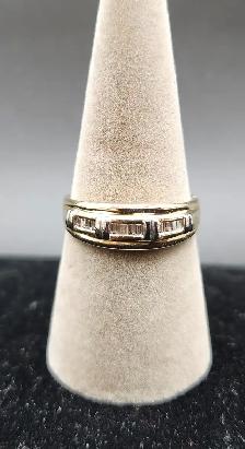 Men's 10k / 14k Gold Wedding Bands, Rings with Diamonds... - Photo 8