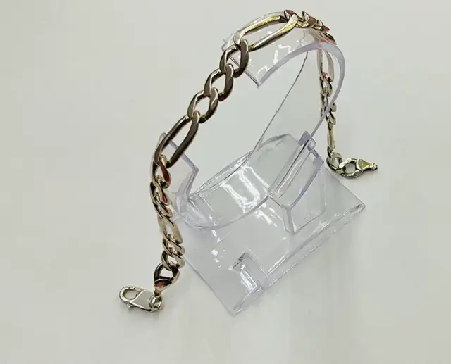 bracelet en argent véritable pour homme