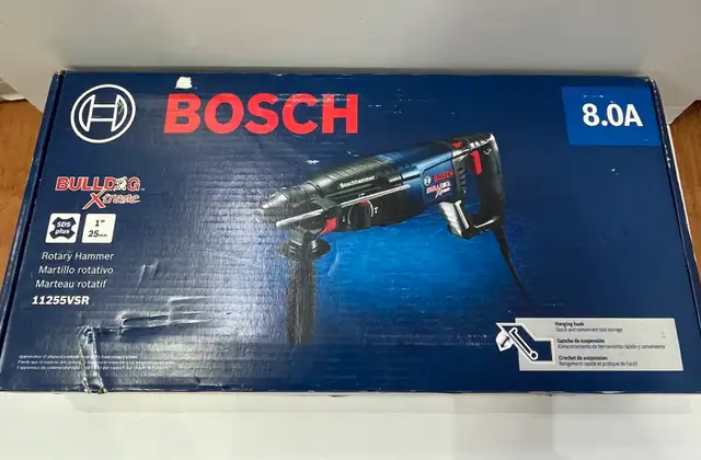 BOSCH BULLDOG XTREME ROTARY HAMMER DRILL SDS 11255VSR