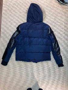 Rudsak Men's XL Winter Parka Jacket with Hood and Real Fur Trim - Photo 3