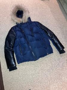 Rudsak Men's XL Winter Parka Jacket with Hood and Real Fur Trim - Photo 4
