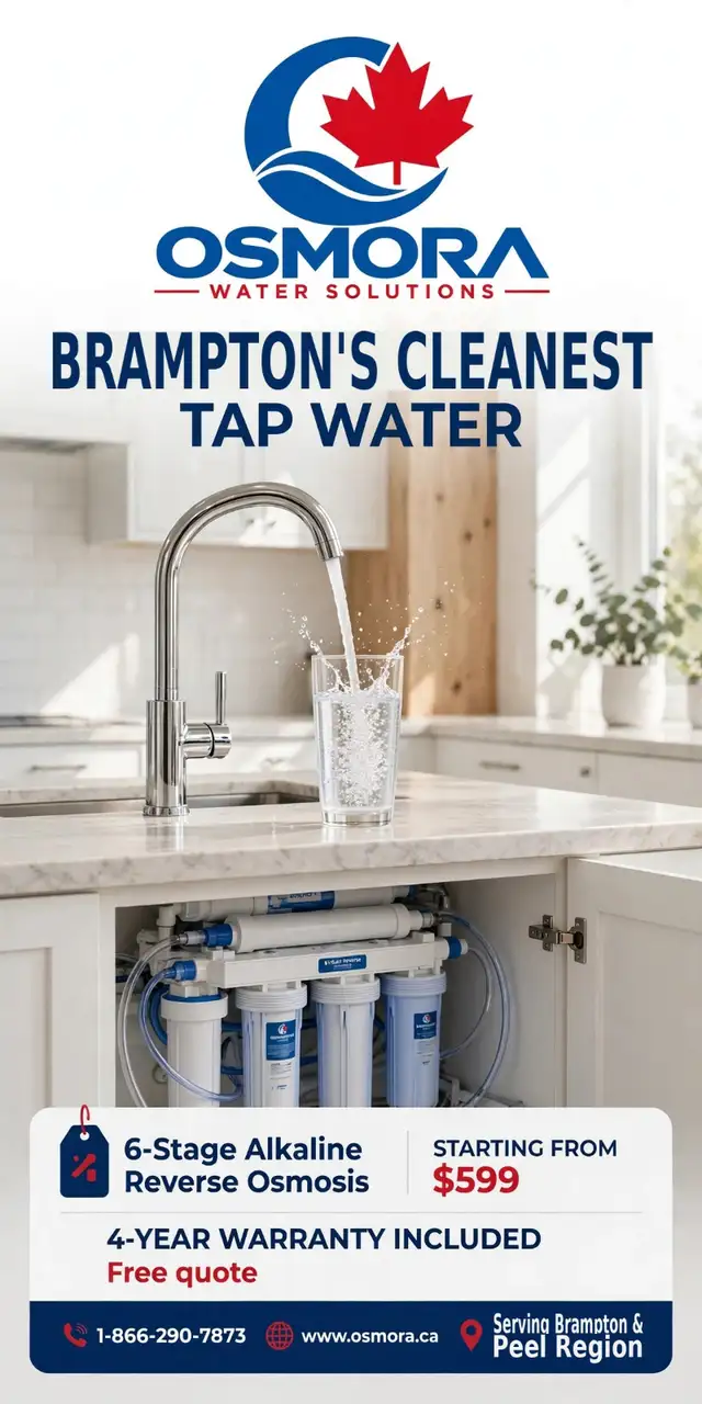 6-Stage Alkaline Reverse Osmosis System — From $599 Installed