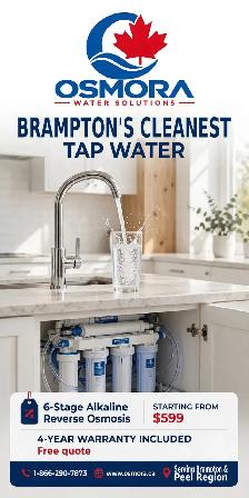6-Stage Alkaline Reverse Osmosis System — From $599 Installed