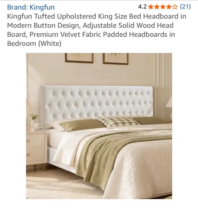 Headboard for King Size Bed BNIB
