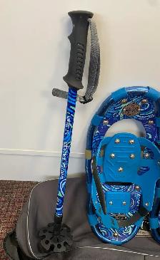 L.L. Bean . Winter Walker Snowshoes and extending Walker Poles - Photo 2