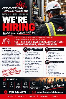 Electrical company hiring immediately!