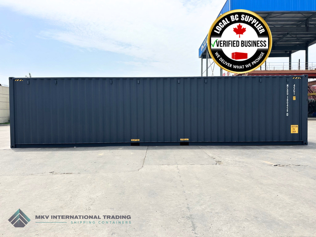 40ft Dark Grey Sea Can Storage Containers