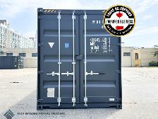 40ft Dark Grey Sea Can Storage Containers - Photo 2