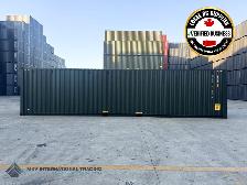 40ft Dark Grey Sea Can Storage Containers - Photo 5