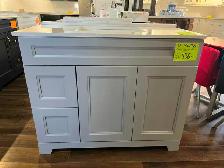 42" Bathroom Vanity Cabinet / 43" Countertop Floor Demos on Sal