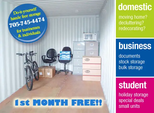 ____AFFORDABLE SELF STORAGE PETERBOROUGH | 1st MONTH FREE!____