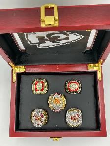 KANSAS CITY CHIEFS SUPER BOWL REPLICA RINGS