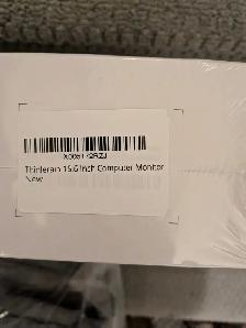 Thinlerain 15.6 inch Computer monitor new in box portable - Photo 2