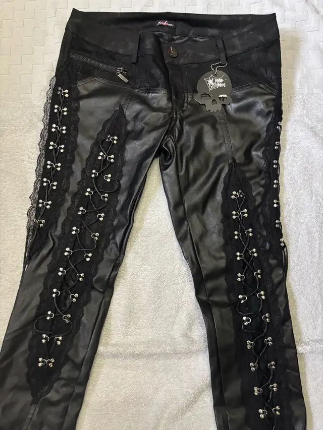 Punkrave Leather Pants $80obo.