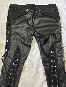 Punkrave Leather Pants $80obo. - Photo 2