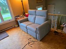 Jaymar Causeuse 2 places électrique inclinable en cuir