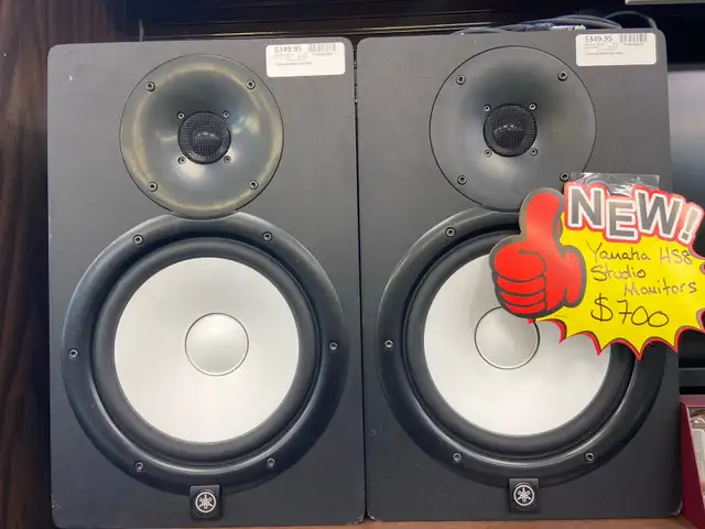 Yamaha HS8 Studio Monitors