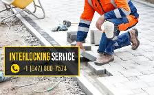 Interlocking Driveway & Patio Work