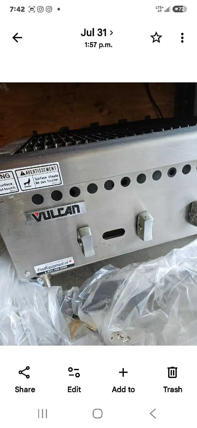 Vulcan Charbroiler