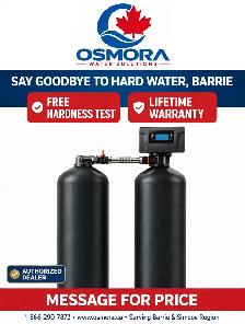 Whole-Home Water Softener — Free Hardness Test (Barrie)