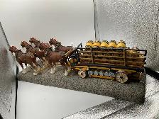 ANHEUSER - BUSCH BUDWEISER CLYDESDELE COLLECTION FIVE-HORSE hit - Photo 2