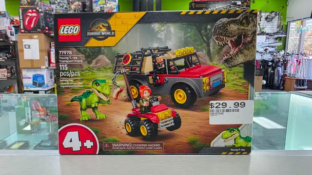 LEGO Jurassic World Young T. Rex Transport Truck 77978 - NEW