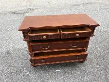 Free delivery used Vintage Style Wooden Three-Drawer Chest - Photo 6