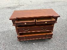 Free delivery used Vintage Style Wooden Three-Drawer Chest - Photo 7