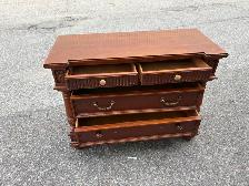 Free delivery used Vintage Style Wooden Three-Drawer Chest - Photo 10