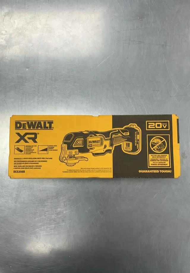 Outil oscillant multifonction DEWALT 20V MAX XR – Neuf