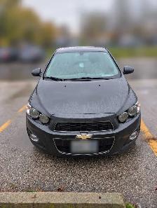 2016 Chevrolet Sonic LT Turbo – 150,000 km – $6,000 OBO