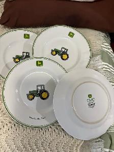 John Deere Four  place setting