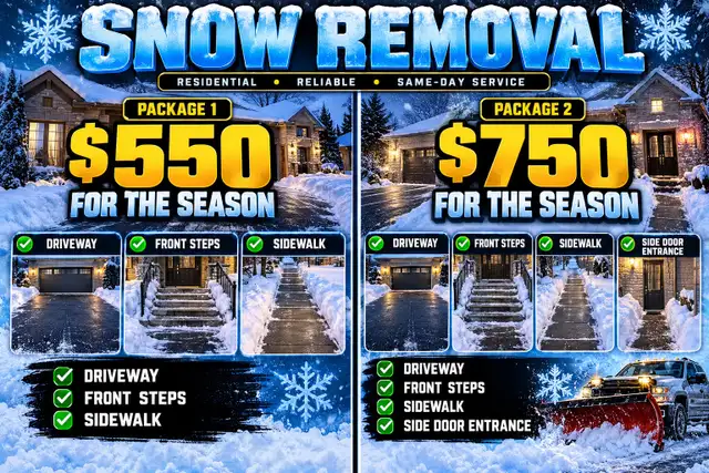 snow removal 2026-2027