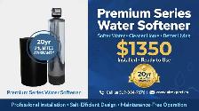 WATER SOFTENER WATER SOFTENER CHLOR-A-SOFT WATER SOFTENER