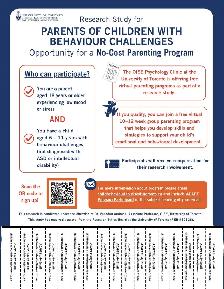 Parents needed for paid mental health research study