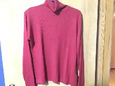 100% Silk Turtlenecks