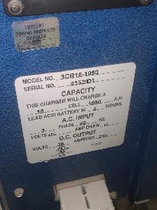 Hercules 36V Forklift Battery Charger - 210A - 575V Input - Photo 8