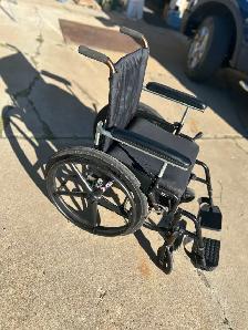 ONE GOOD CORE FOLDING WHEELCHAIR FOR SALEAS PICTURED W/ A JAYio