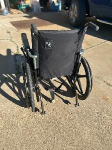 ONE GOOD CORE FOLDING WHEELCHAIR FOR SALEAS PICTURED W/ A JAYio - Photo 2