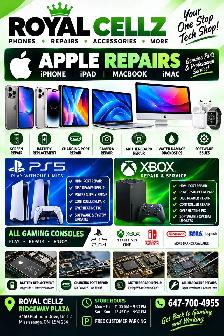 Professional iPhone Samsung iPad & MacBook Repair Services