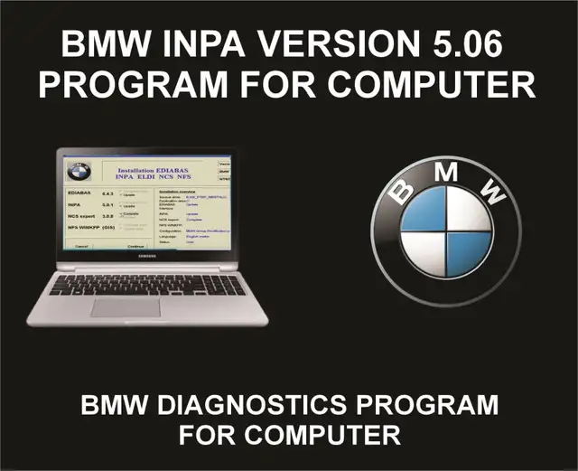 BMW INPA Car Repair and Diagnostics Program For Computer