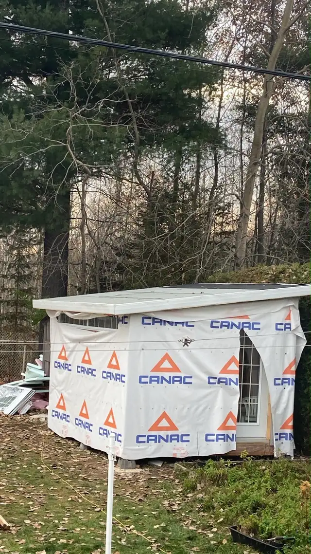 Cabanon isolé 12x10’