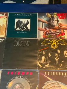 Heavy Metal vinyl records, Led Zep, AC-DC, Whitesnake   more - Photo 6